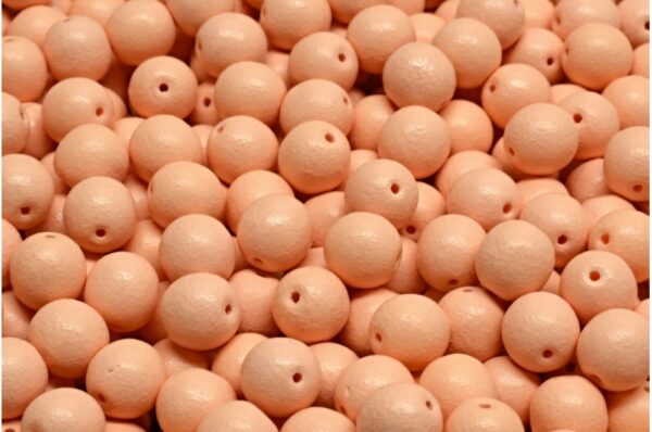Round Druck Beads 6x6mm - Image 1