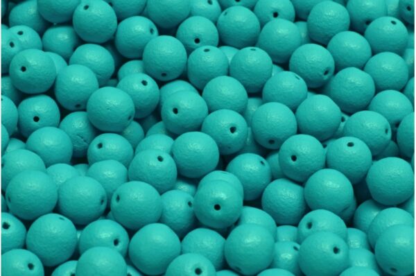 Round Druck Beads 6x6mm - Image 1