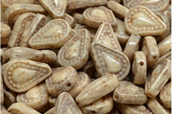 Filigree Tear Drop Beads 14x10mm - Image 1