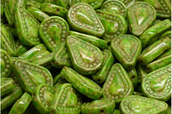 Filigree Tear Drop Beads 14x10mm - Image 1
