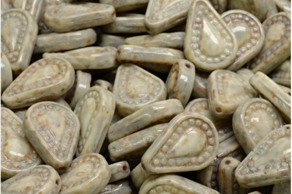 Filigree Tear Drop Beads 14x10mm - Imagen 1