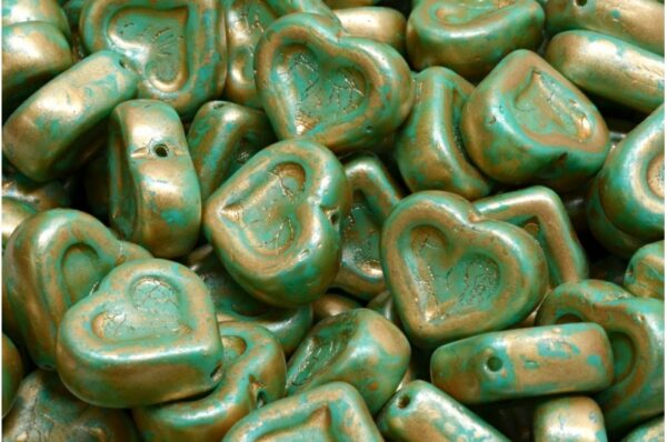 Heart Beads 14x12mm - Imagen 1