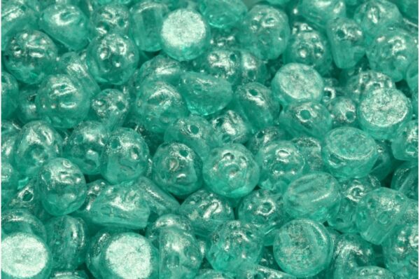 Notched Cabachon Beads 7x7mm - Imagen 1