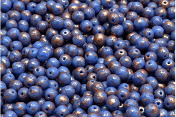 Round Druck Beads 4x4mm - Imagen 1