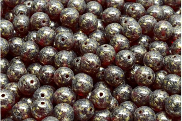 Round Druck Beads 6x6mm - Imagen 1