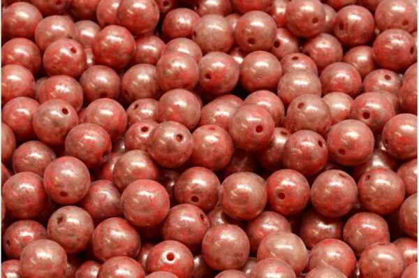 Round Druck Beads 6x6mm - Imagen 1