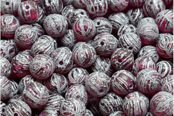 Round Druck Beads 8x8mm - Imagen 1