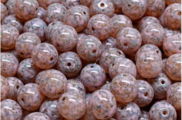 Round Druck Beads 8x8mm - Imagen 1
