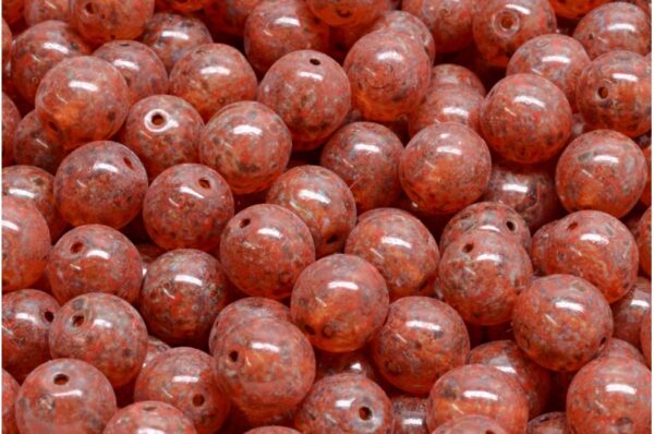 Round Druck Beads 8x8mm - Imagen 1