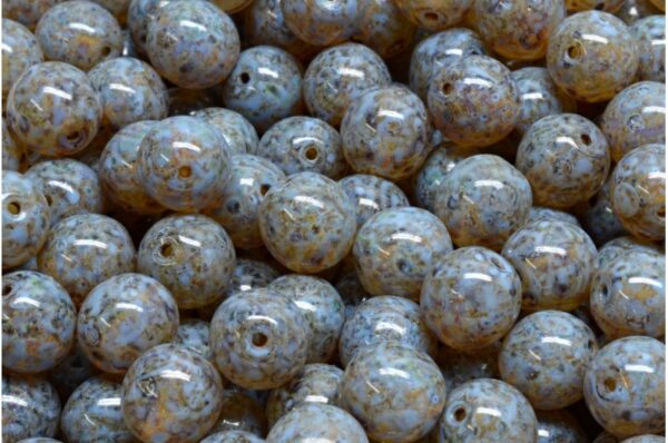 Round Druck Beads 8x8mm - Imagen 1