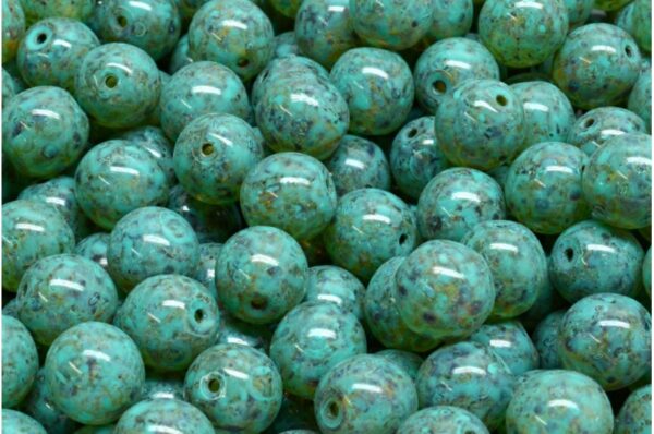 Round Druck Beads 8x8mm - Imagen 1