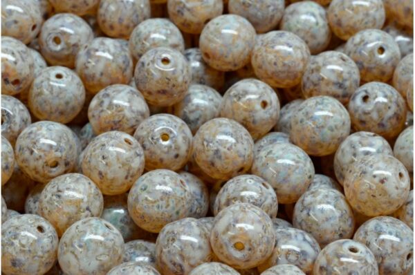 Round Druck Beads 8x8mm - Imagen 1