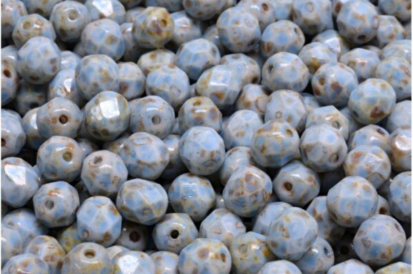 Firepolished Round Beads 6mm - Imagen 1