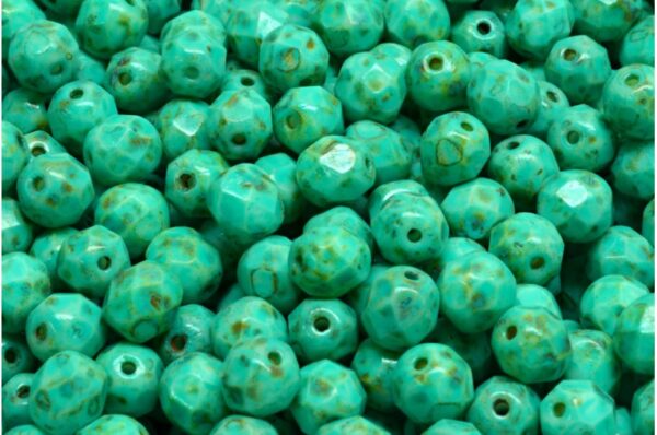 Firepolished Round Beads 6mm - Imagen 1
