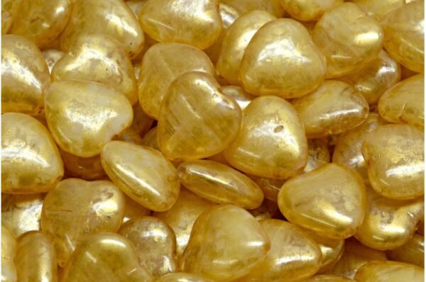 Heart Beads 12x12mm - Image 1