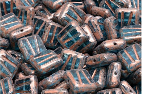 TCB Squared Designed Beads 10x10mm - Image 1