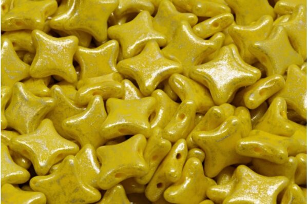 Star Beads 2 Holes 10x10mm - Imagen 1