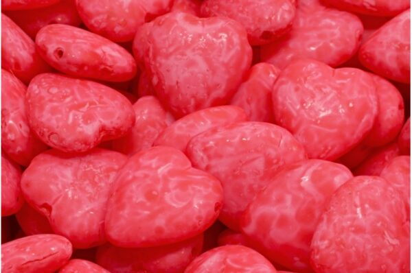 Heart Beads 15x16mm Side Hole - Image 1