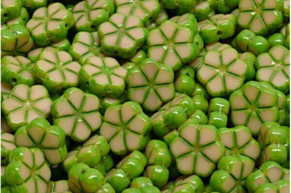TCB Flower Beads 10x10mm - Image 1