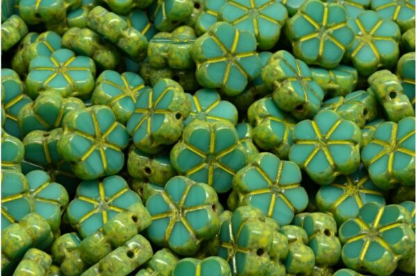 TCB Flower Beads 10x10mm - Image 1