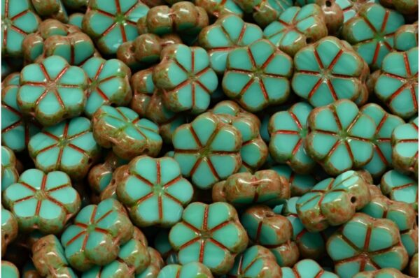 TCB Flower Beads 10x10mm - Image 1