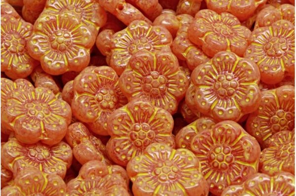 Boho Flower Beads 14x14mm - Imagen 1