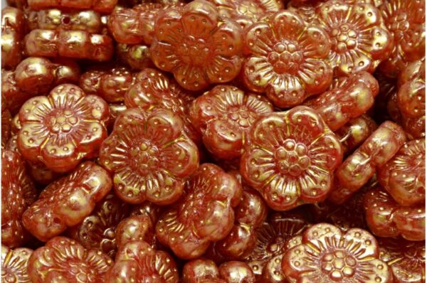 Boho Flower Beads 14x14mm - Imagen 1