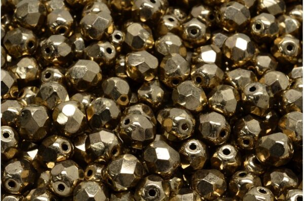 Firepolished Round Beads 6mm - Imagen 1