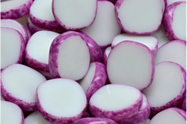 TCB 8 Edged Designed Beads 15x15mm - Imagen 1