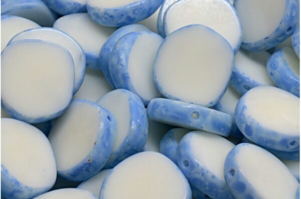 TCB 8 Edged Designed Beads 15x15mm - Image 1