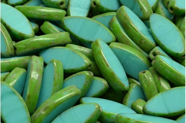 TCB Ship Flat Beads 18x7mm - Image 1