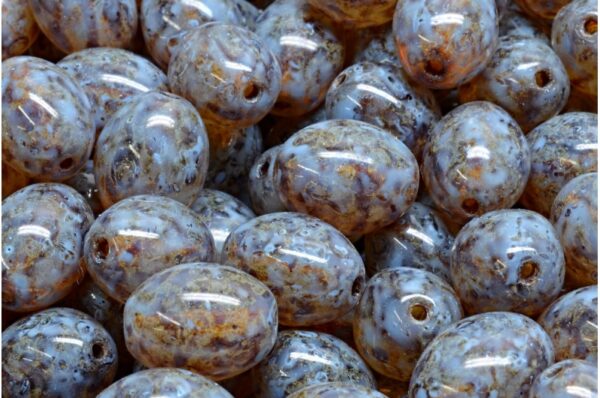Olive Beads 13x10mm - Image 1
