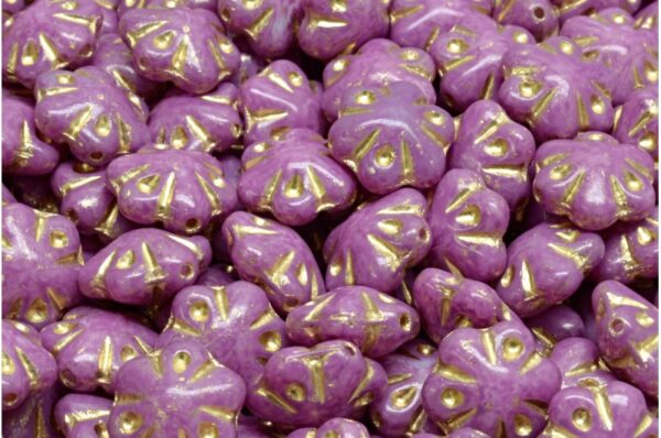 Folklore Flower Beads 11x11mm - Image 1