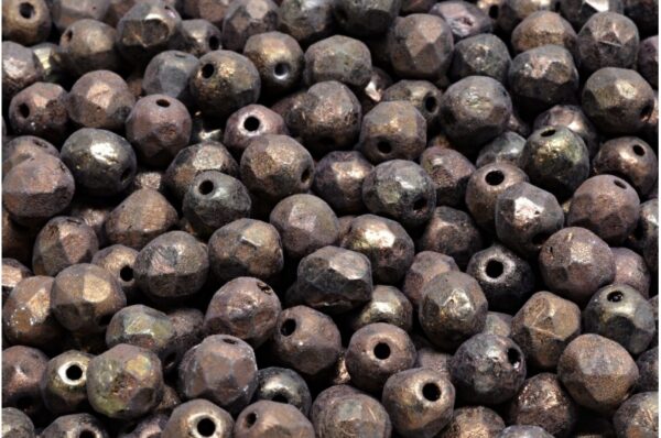 Firepolished Round Beads 6mm - Imagen 1