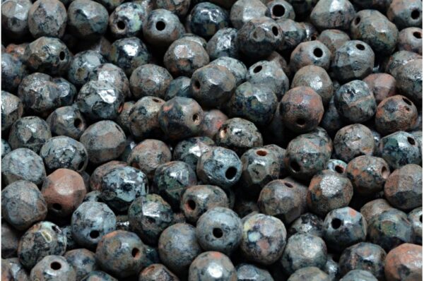 Firepolished Round Beads 6mm - Imagen 1