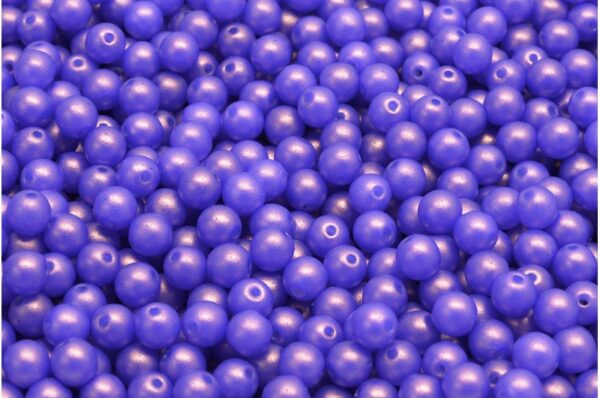 Round Druck Beads 4mm - Image 1