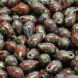 Drop beads 6x9mm