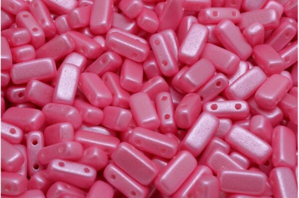 2 Hole Brick Beads 4x8mm - Imagen 1