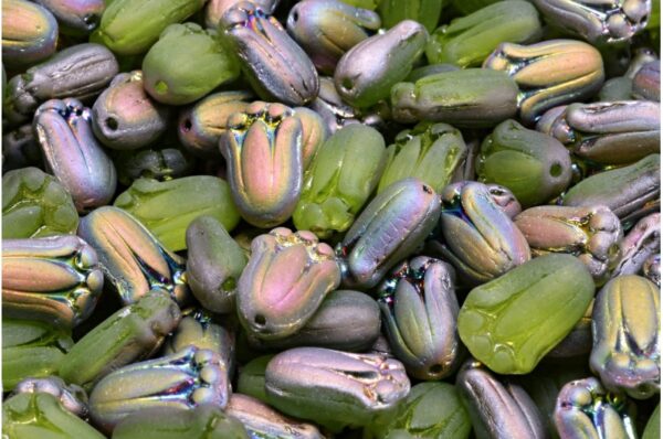 Tulip Bud Beads 12x8mm - Imagen 1