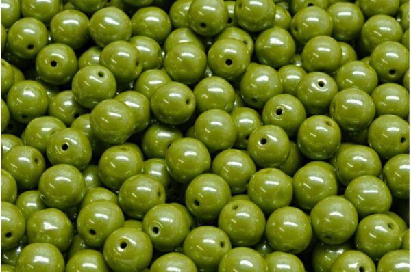 Round Druck Beads 6x6mm - Image 1