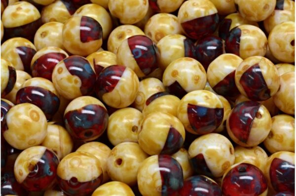 Round Druck Beads 8x8mm - Imagen 1