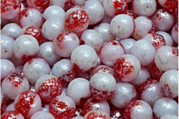 Round Druck Beads 8x8mm - Imagen 1