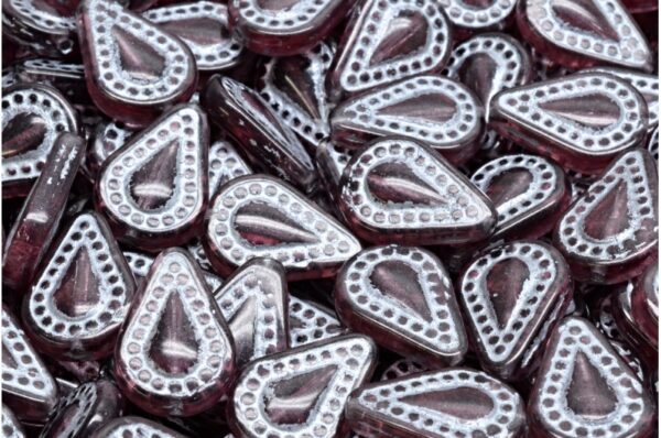 Filigree Tear Drop Beads 14x10mm - Imagen 1