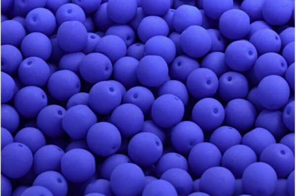 Round Druck Beads 6mm - Image 1