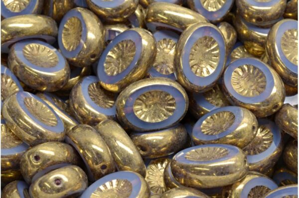 TCB Kiwi Beads 14x10mm - Image 1