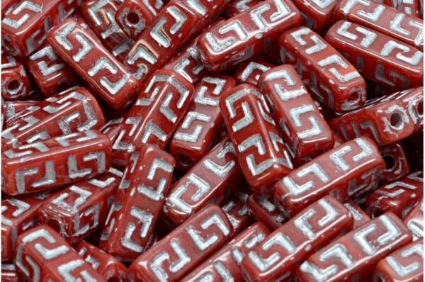 Celtic Block Beads 15x5mm Large hole - Image 1