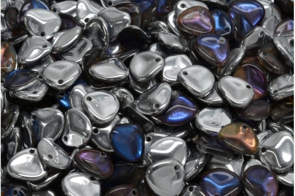 Rose Petal Beads 8x7mm - Image 1