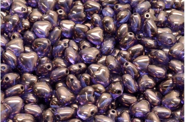 Heart Beads 6x6mm - Image 1
