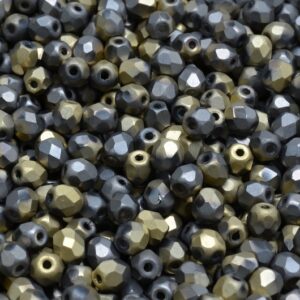 Firepolished Beads 4mm