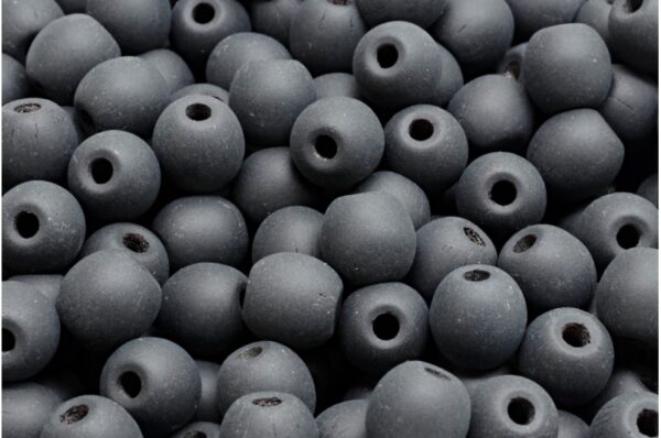 Round Druck Beads with BIG HOLE 2,0mm - Imagen 1